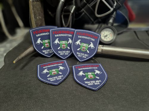 Customer photo review of Individuell gefertigte Patches ( Ab 20 Stück )