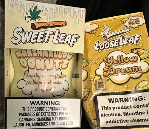 Customer photo review of Yellow Dream LooseLeaf 2-Pack Wraps (40 Count)