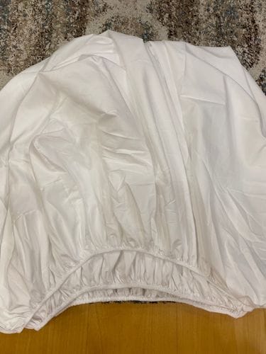 Customer photo review of CloudTopper™ Deep-Fitted Sheet