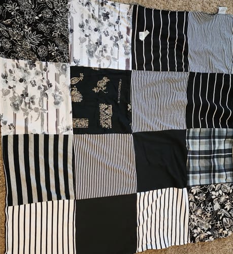 T-shirt quilt by Michelle from MA