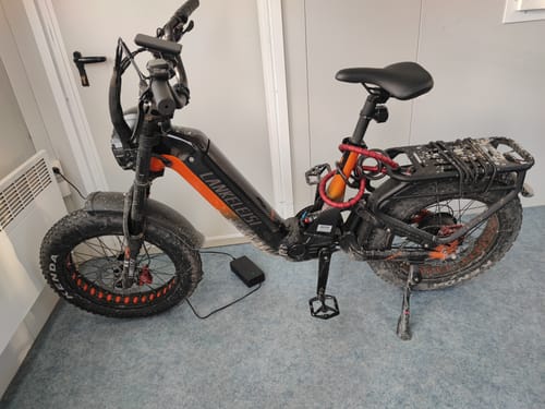 Customer photo review of Lankeleisi RX800 Plus 1000W 20" Fat Bike Full Suspension Electric Bike 48V 20Ah Samsung Battery SUV E-Bike