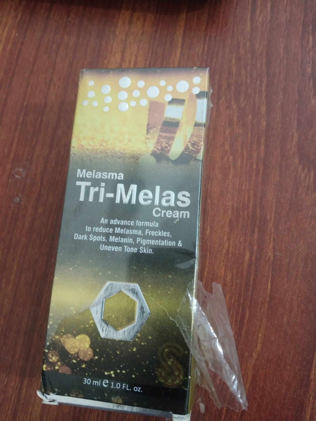 Customer photo review of Tri Melas Cream