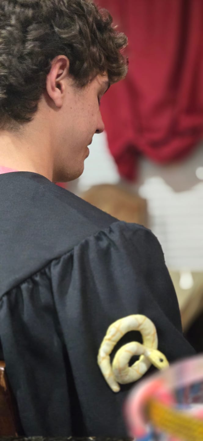Customer photo review of "A Graduation to Die For" Murder Mystery Game Kit - Themed Party Fun