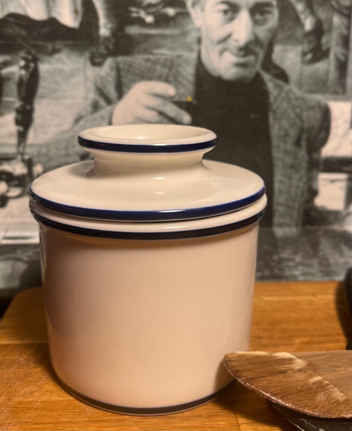 Customer photo review of Le Bistro Butter Bell Crock