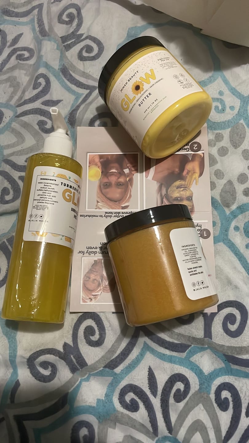 Customer photo review of GLOW COMBO