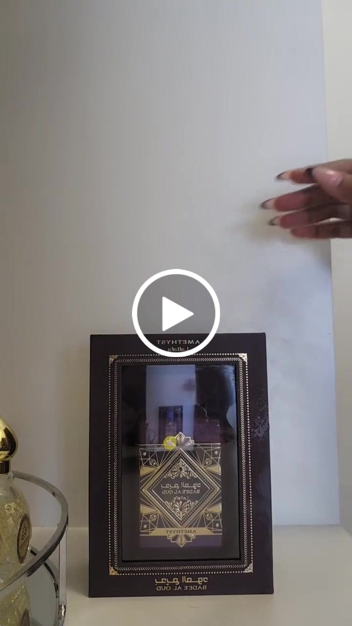 Customer video review of Bade'e Al Oud Amethyst Lattafa Perfumes