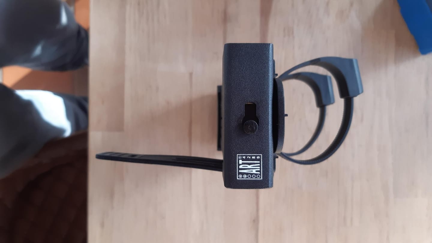 Customer photo review of Faltschloss mit SteelSecure-Technologie