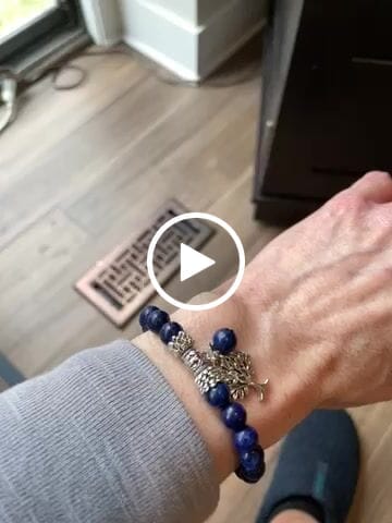 Customer video review of Lapis Lazuli Tree of Life Bracelet