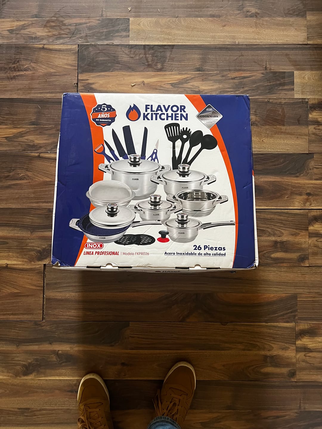 Customer photo review of Batería De Cocina Acero Inoxidable Quirúrgico 25 pz - Línea Profesional