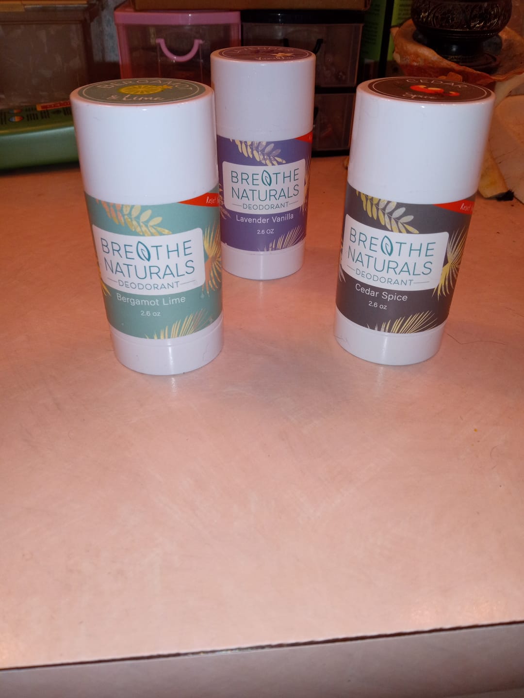 Customer photo review of Cedar Spice Deodorant