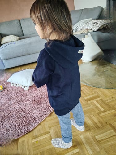 Customer photo review of Merinohoodie Marine