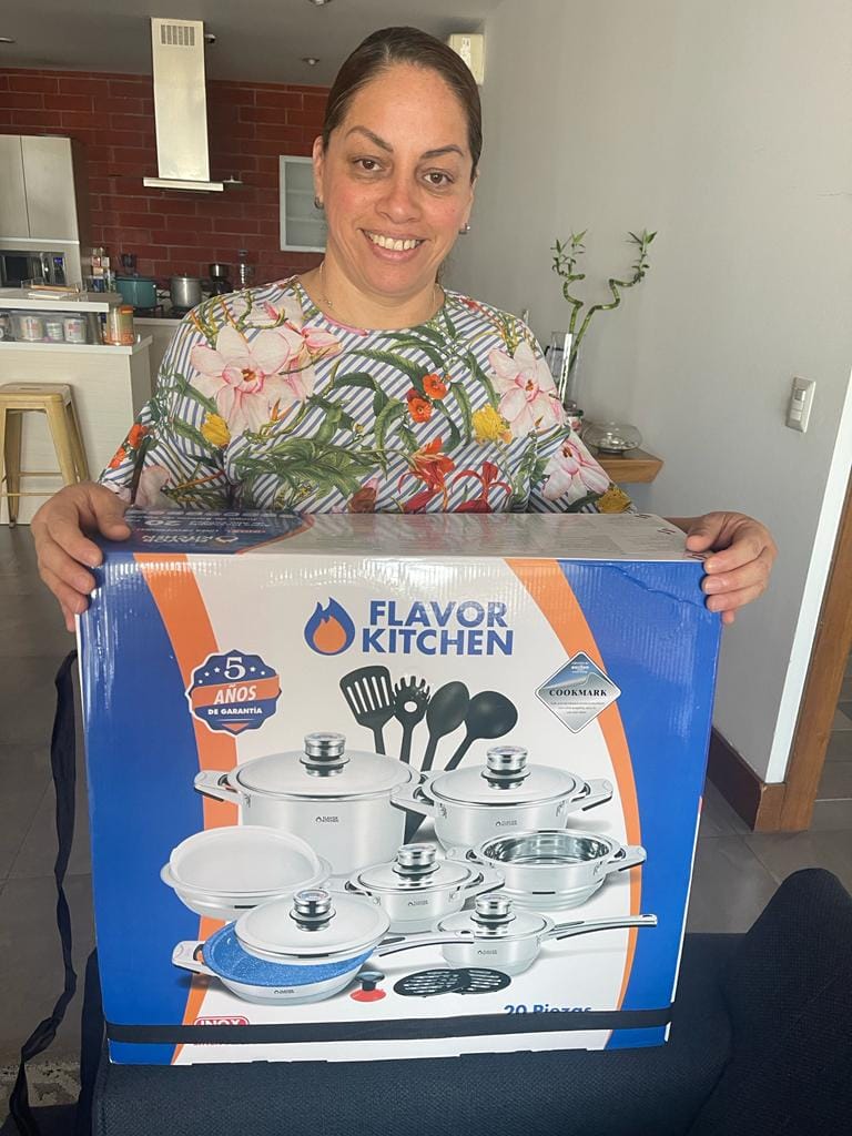 Customer photo review of Batería De Cocina Acero Inoxidable Quirúrgico 16 pz - Línea Profesional