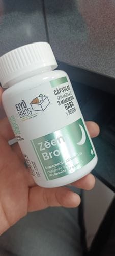 Customer photo review of Zeen suplemento con Reishi, GABA,3 Magnesios, pasiflora (Descanso profundo y relajación)