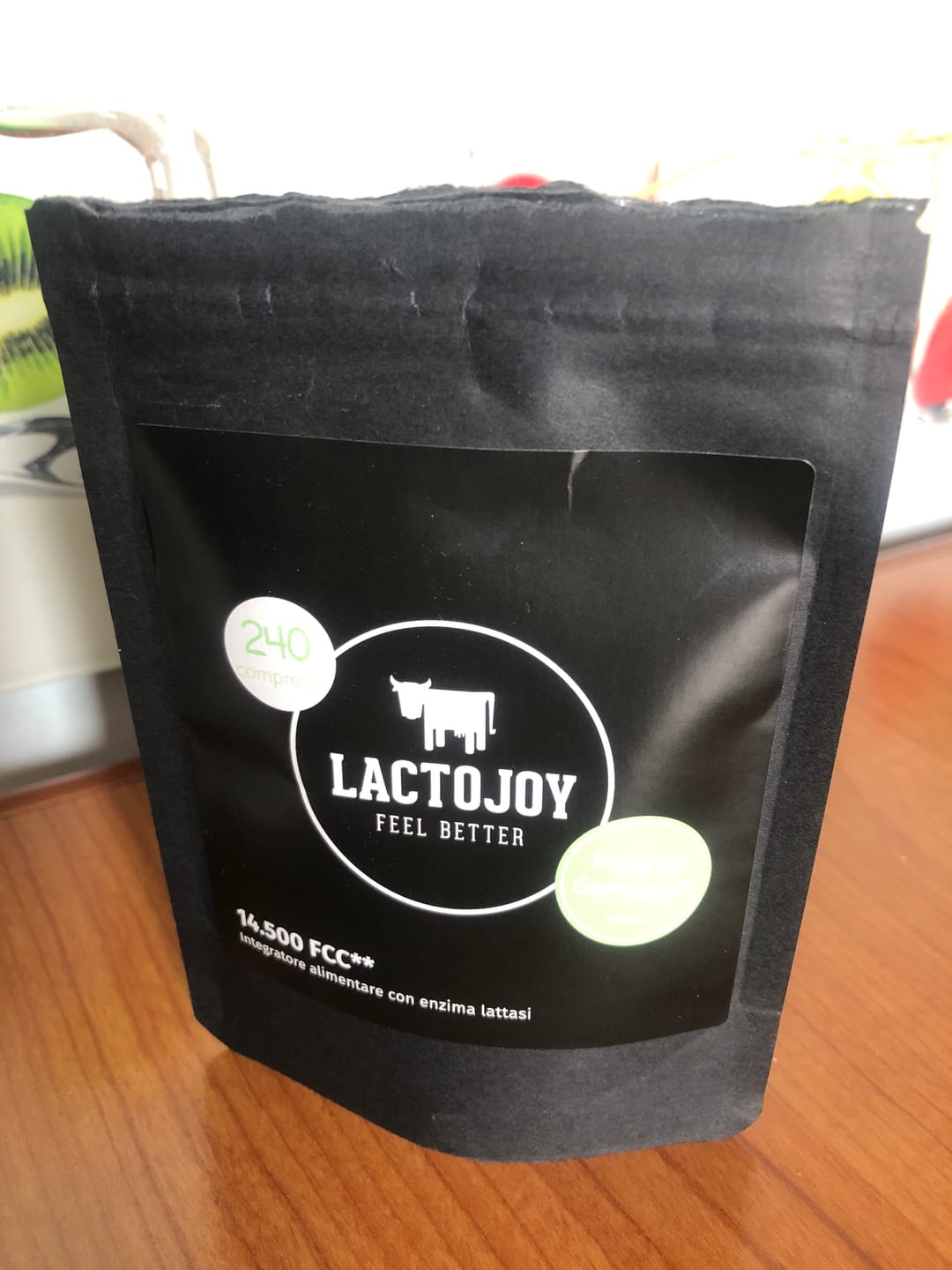 Customer photo review of LactoJoy Laktase Tabletten - 14.500 FCC - 240 Nachfüllpackung