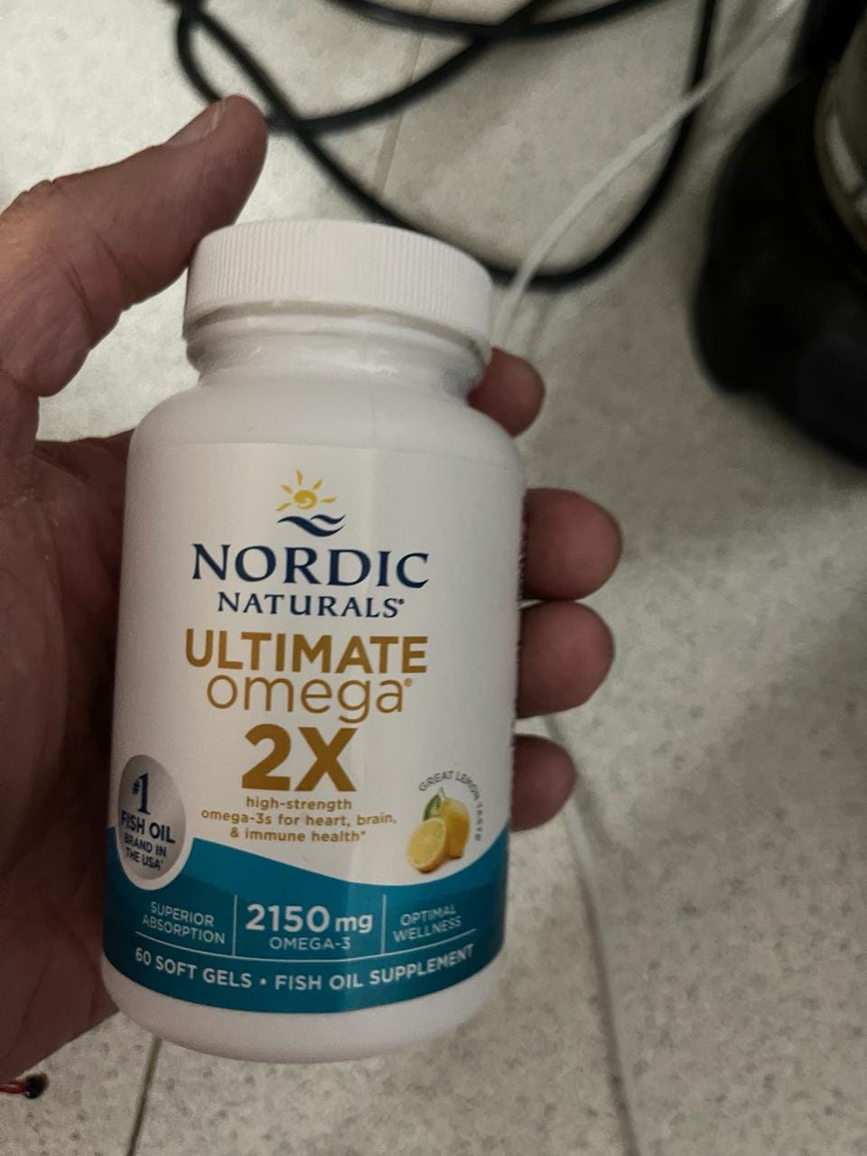 Customer photo review of Ultimate Omega-3  2X 2.150 mg-60 softgels
