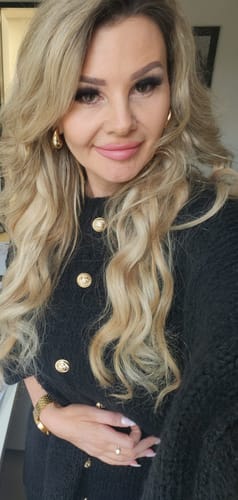 Customer photo review of Oversized Cardigan "CozyGlam"