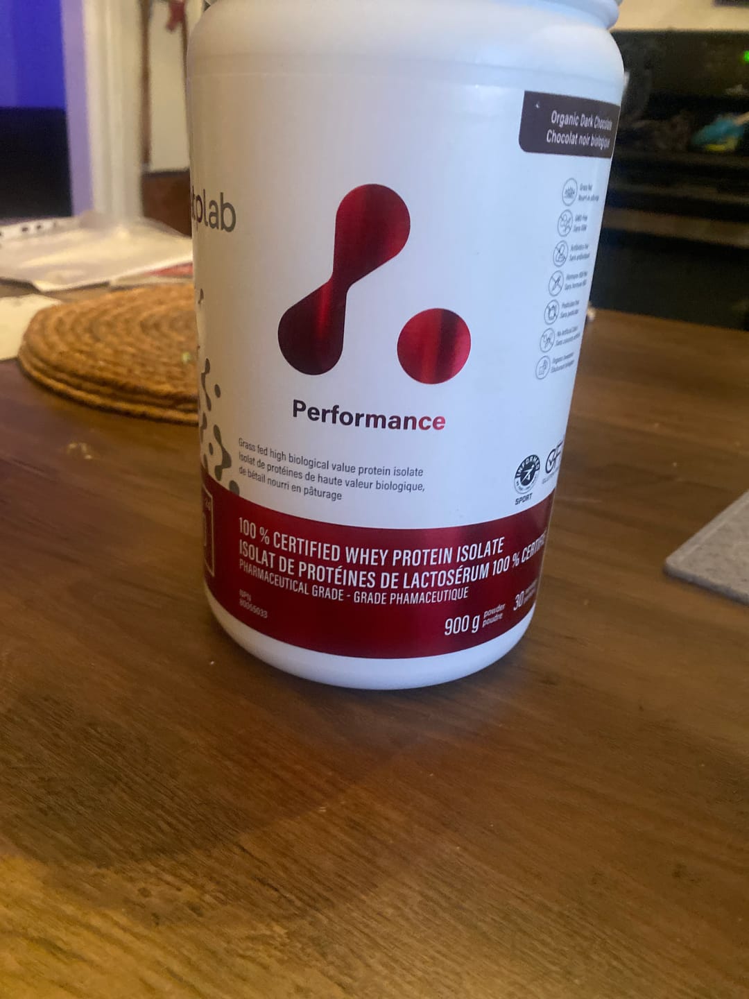Customer photo review of ATP LAB - Protéine Isolate 900g