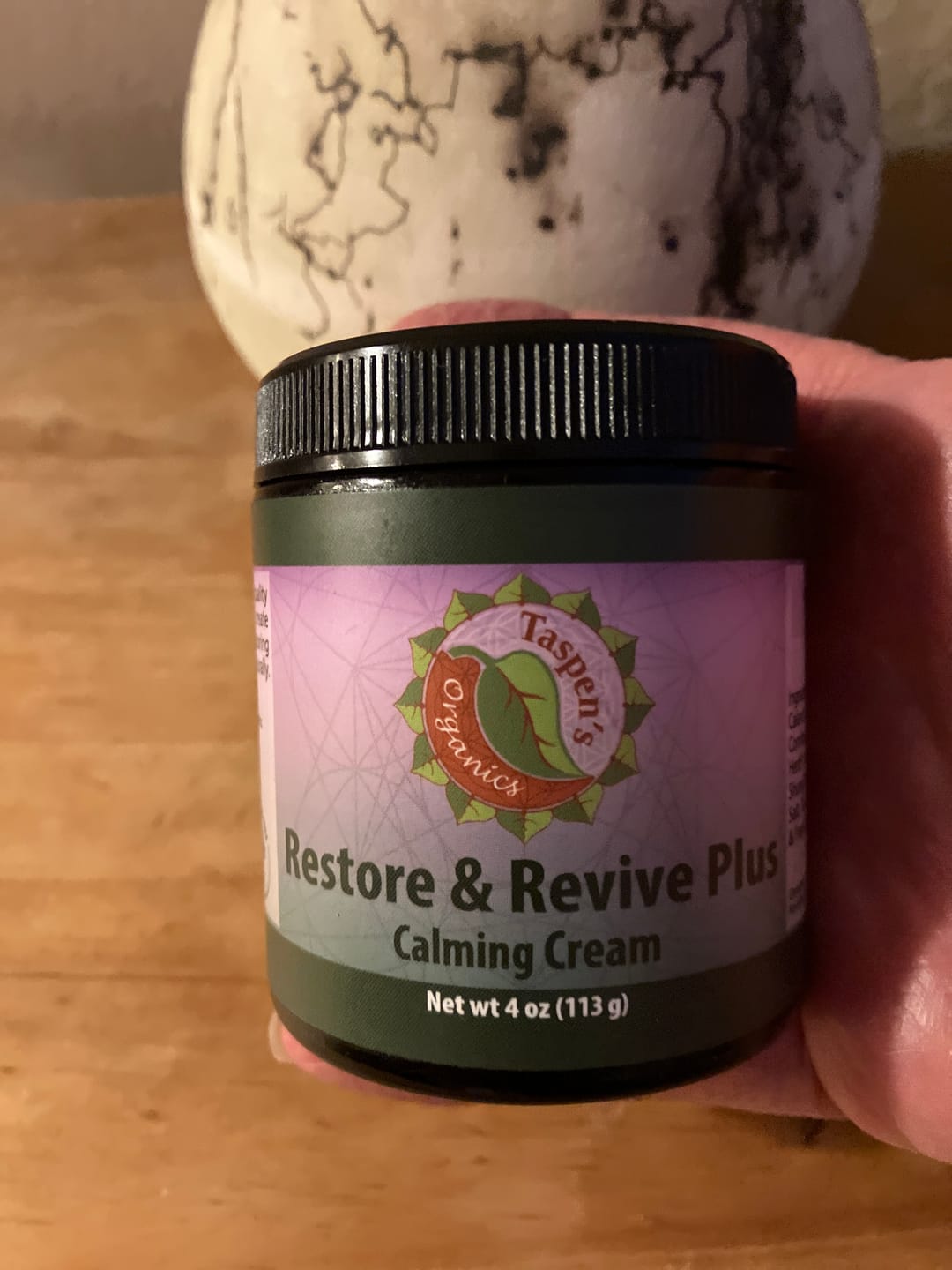 Customer photo review of Restore & Revive Calming Cream PLUS