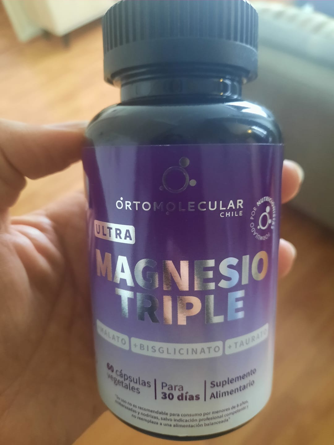 Customer photo review of Ultra Magnesio Triple-60 cáps