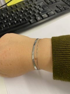 Customer photo review of Pulsera Cleopatra 4MM