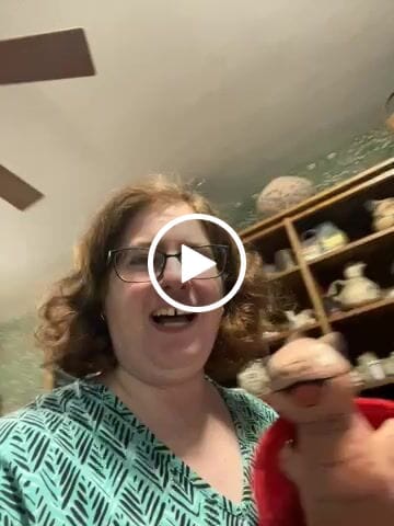 Customer video review of Turn Drawings into Plushies