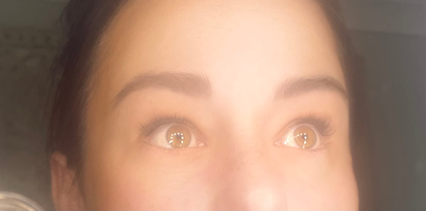 Customer photo review of Infinaluxe Lash Applicator and Lash Brush