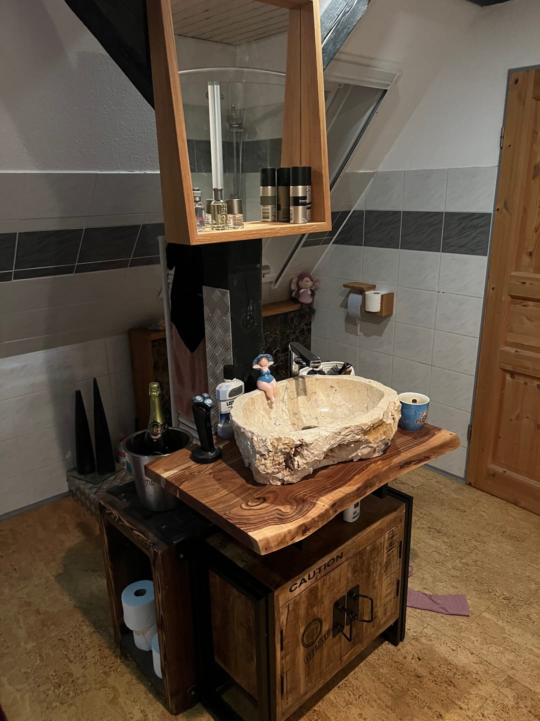 Customer photo review of Spiegelrahmen ARTUS aus Holz