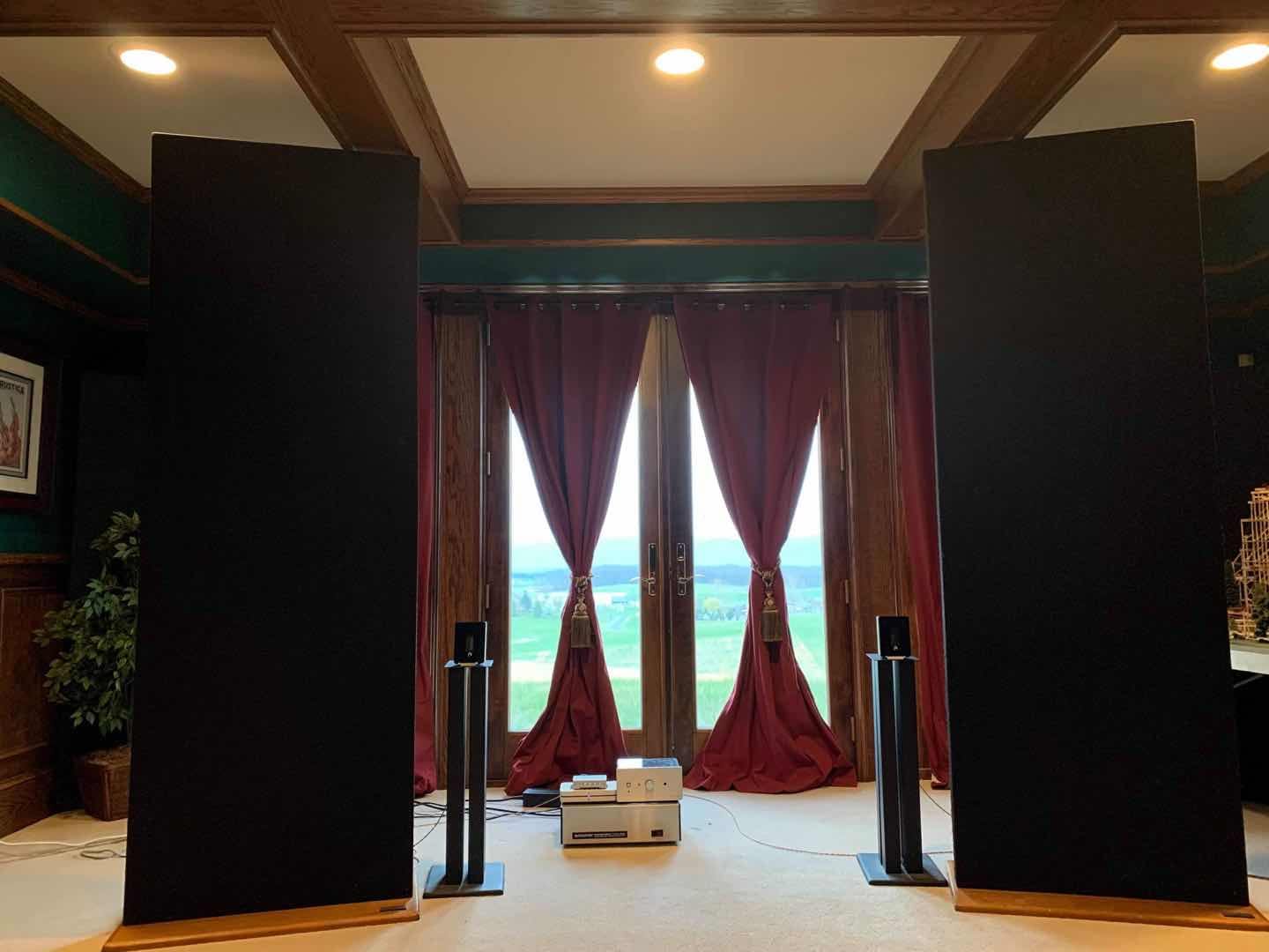 Customer photo review of Aperion RST Aluminum 3-inch Ribbon Super Tweeter Speaker Pair MKII