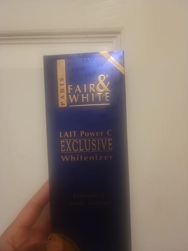 Customer photo review of Fair and White Exclusive Vitamin C Bundle