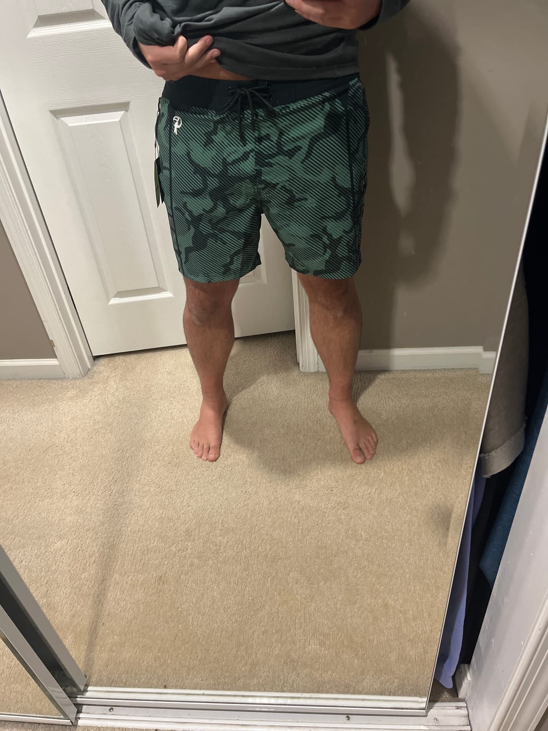 Customer photo review of Striped Green Camo - 5"
