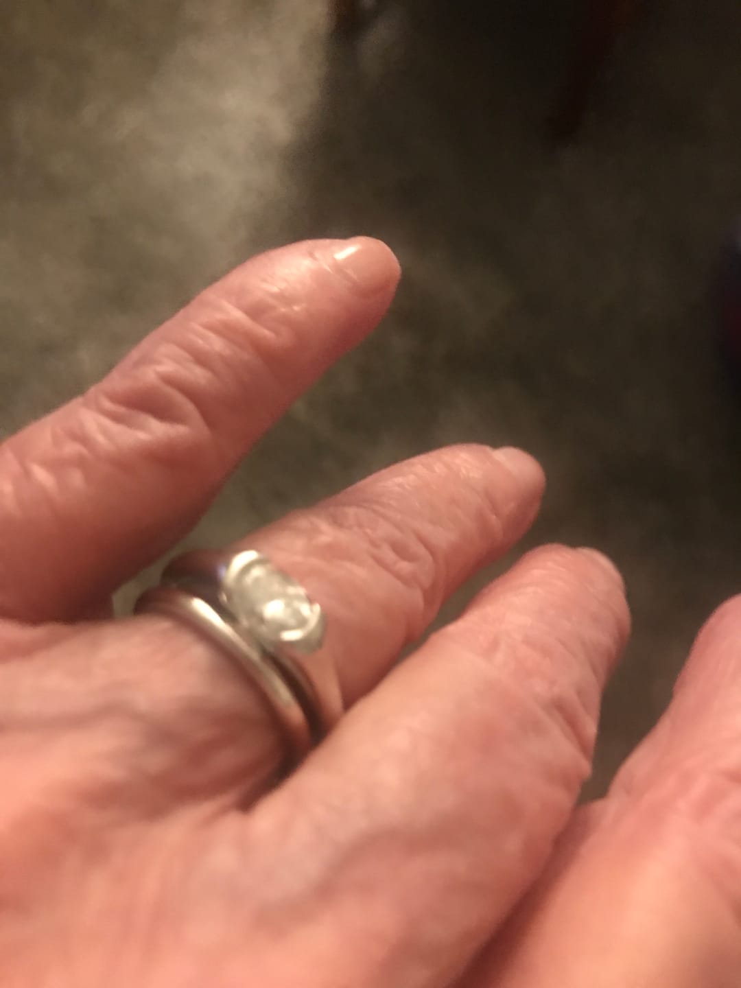 Customer photo review of High Polished Classic Comfort Fit Wedding Band