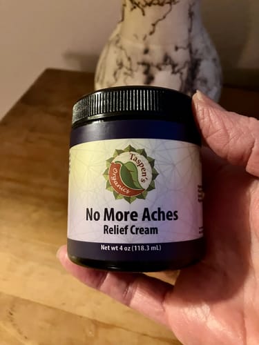 Customer photo review of No More Aches Relief Cream