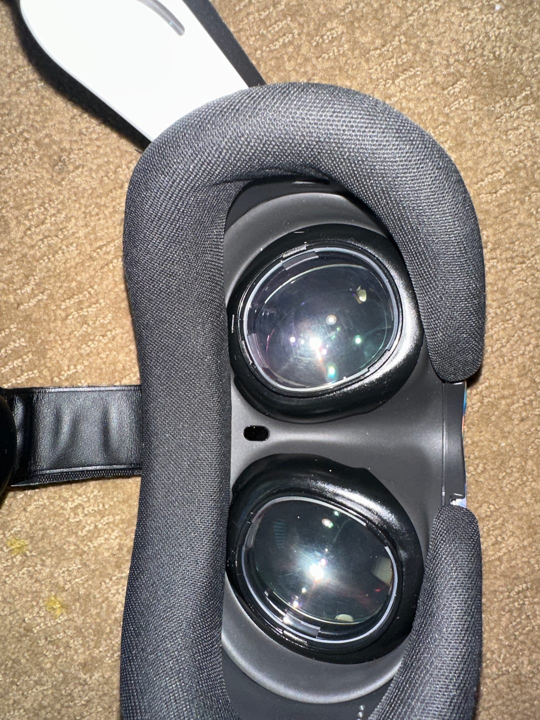 Customer photo review of Prescription Lens for Meta Quest VR
