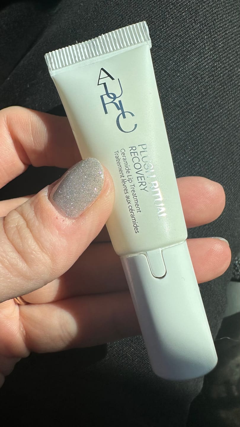 Customer photo review of Plush Ritual Recovery - Ceramide Lip Treatment