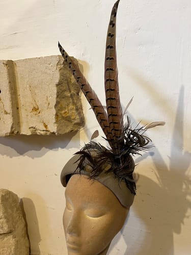Customer photo review of 3 Dimensional Felt Halo Headband 9x33cm HA041