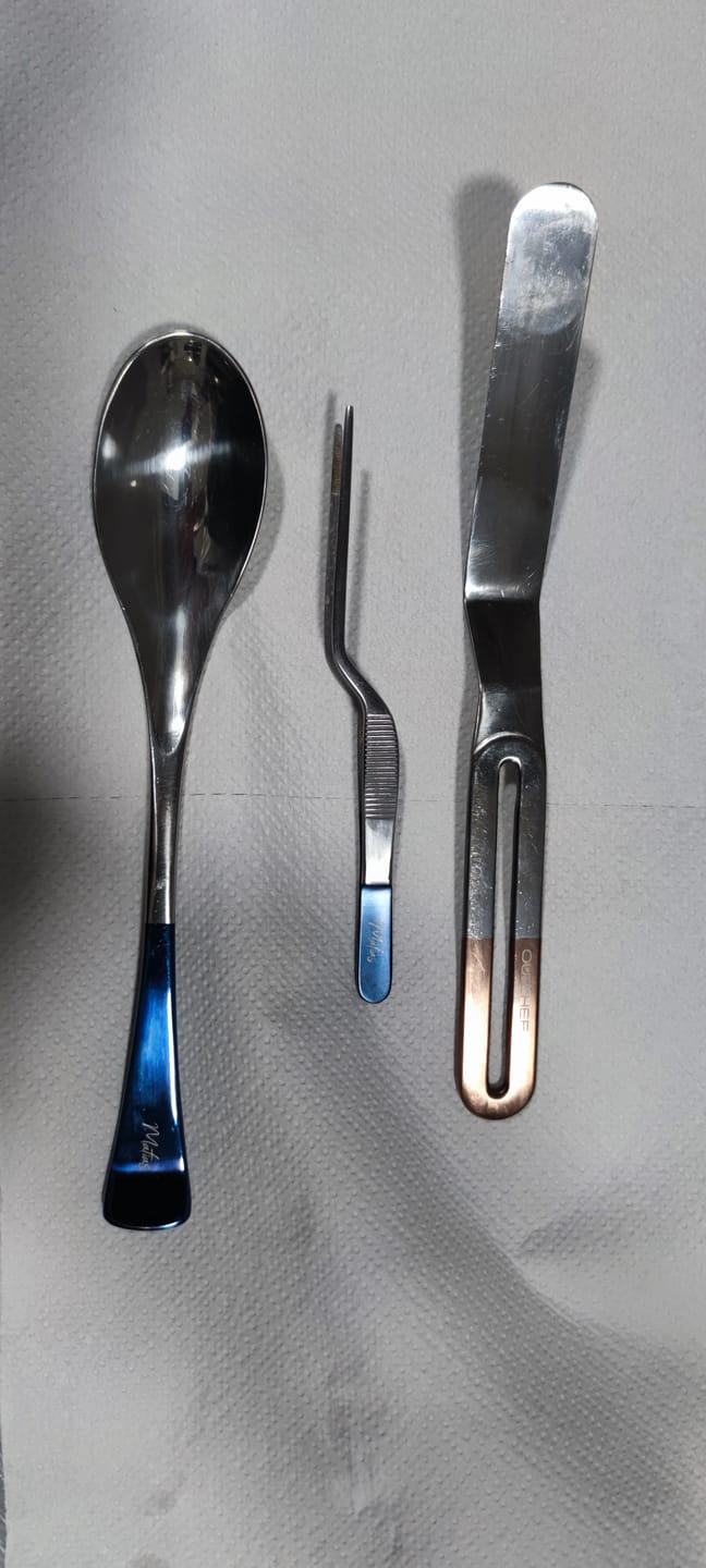 Customer photo review of HoldFast Magnetic Chef's Pin v3