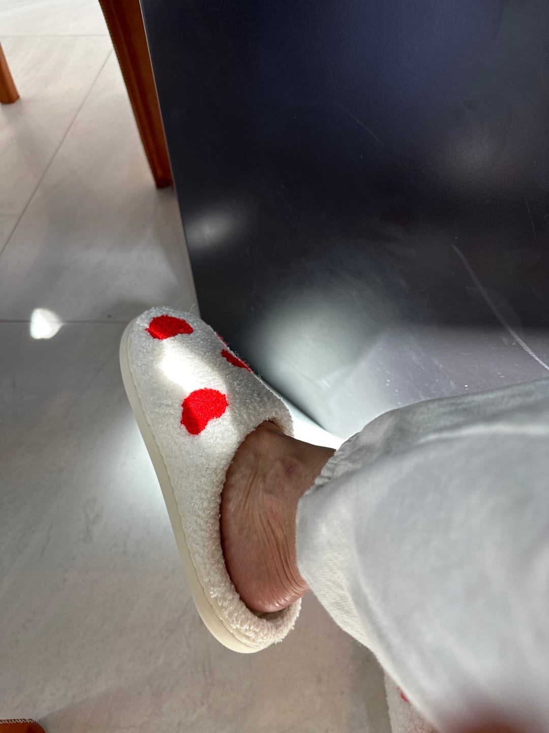 Customer photo review of Lover's Plush Slippers