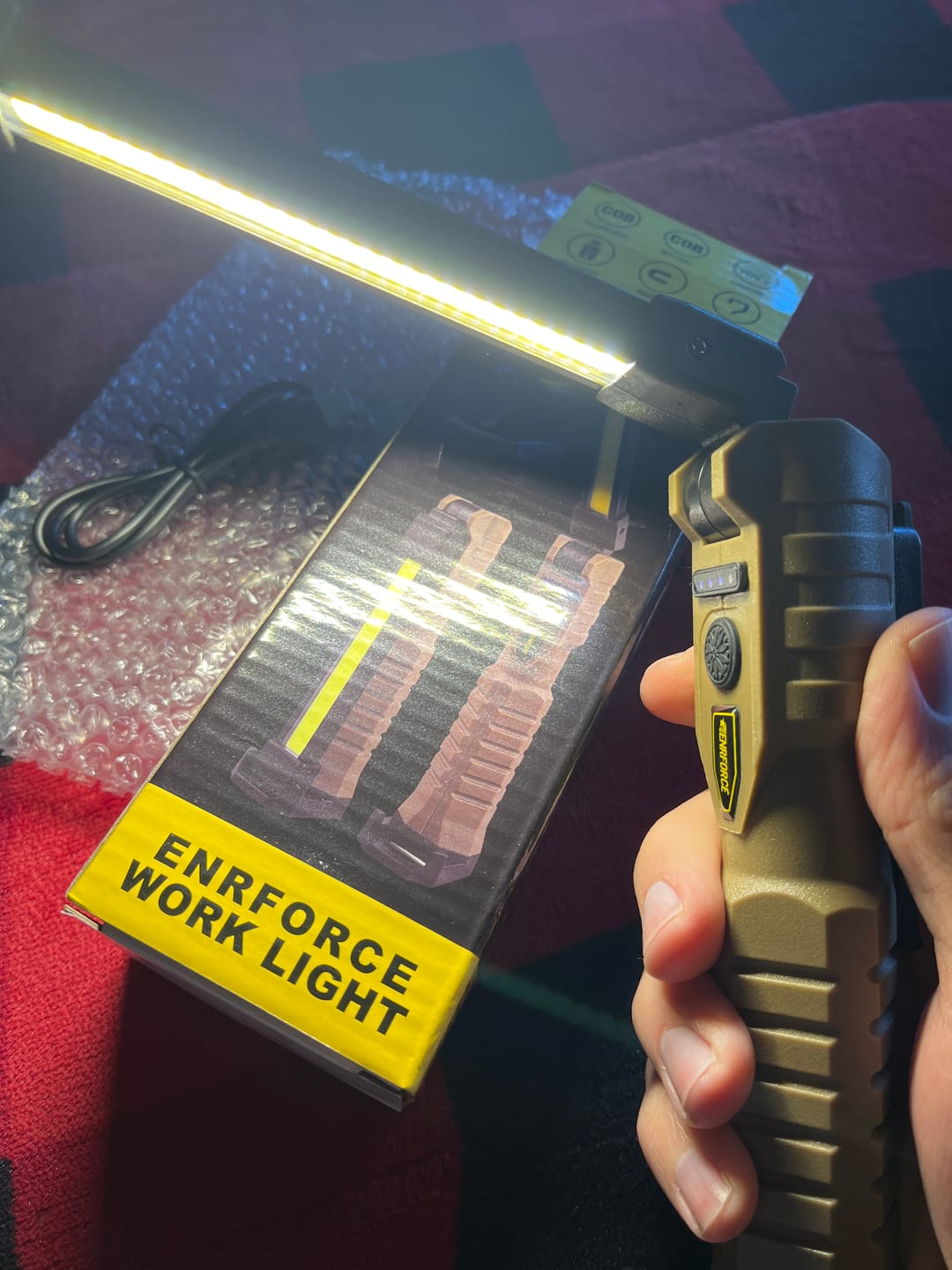 Customer photo review of 180º Work Light