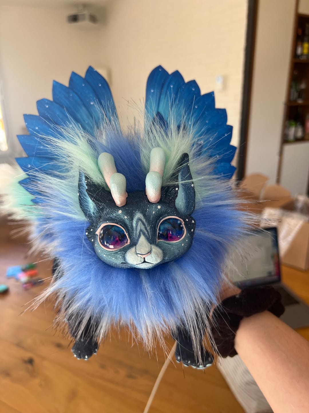Customer photo review of Night horned fox
