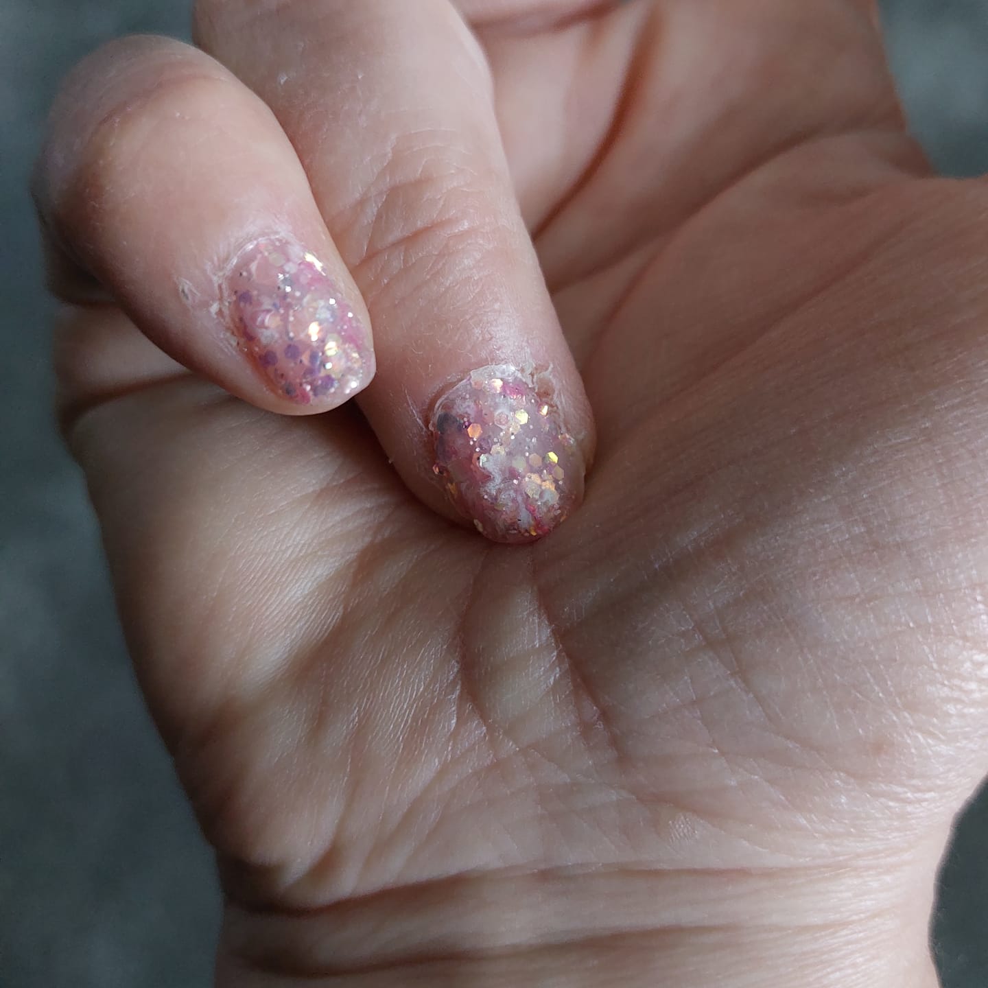 Customer photo review of Cinderella Dipping Powder