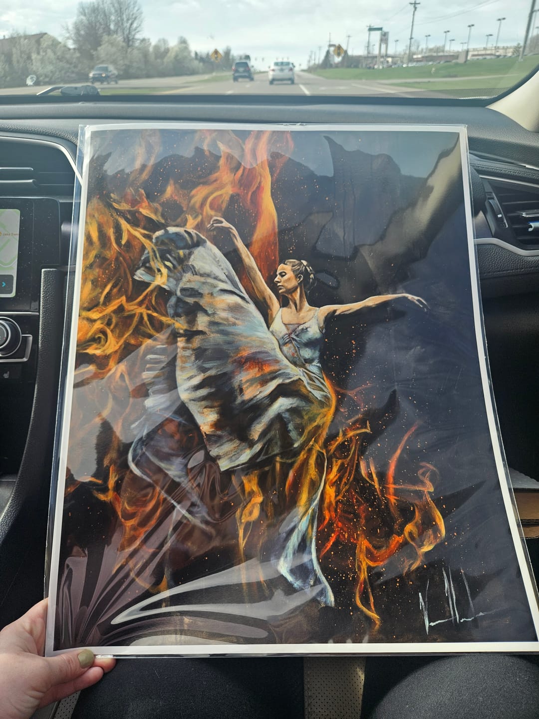 Customer photo review of A Burning Flame Within