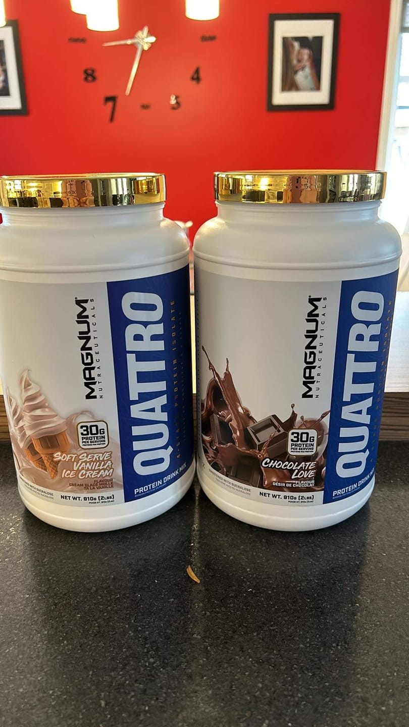 Customer photo review of Magnum - Quattro 2lb
