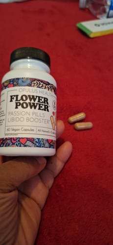 Customer photo review of Flower Power® 'Passion Pills' Libido Blend (60ct/ea)