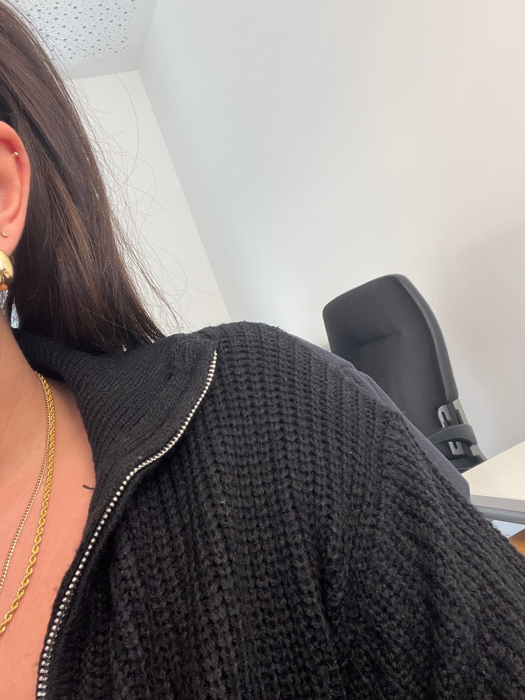 Customer photo review of CLEAN ROPE CHAIN. - 3MM 18K GOLD