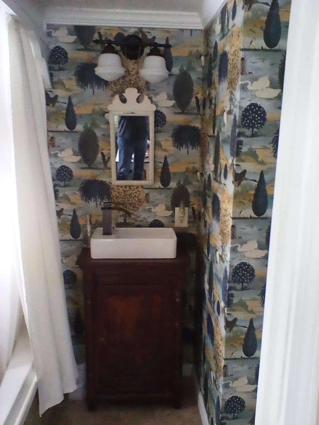 Customer photo review of Tundra Wallpaper - 3 Colours