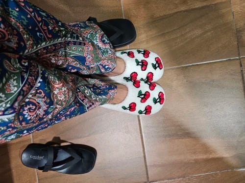 Customer photo review of Fruits Slides Slippers
