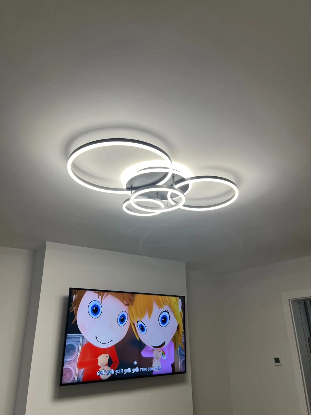 Customer photo review of WOMO Circular LED Flush Mount Ceiling Light-WM1032