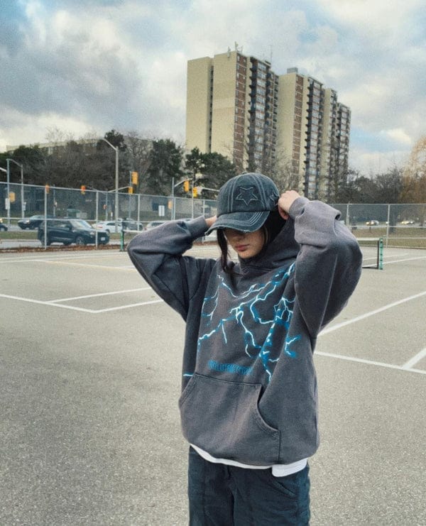 Customer photo review of Aelfric Eden Lightning Graphic Hoodie