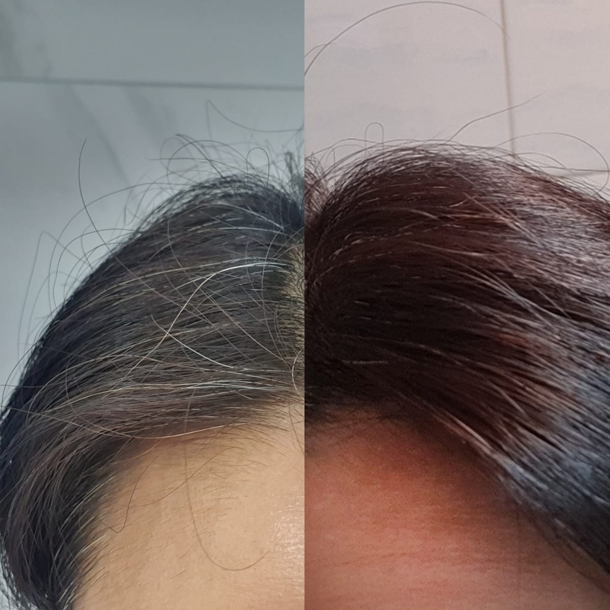Customer photo review of [ SMIB ] - Color Change Shampoo - Vegan Certified