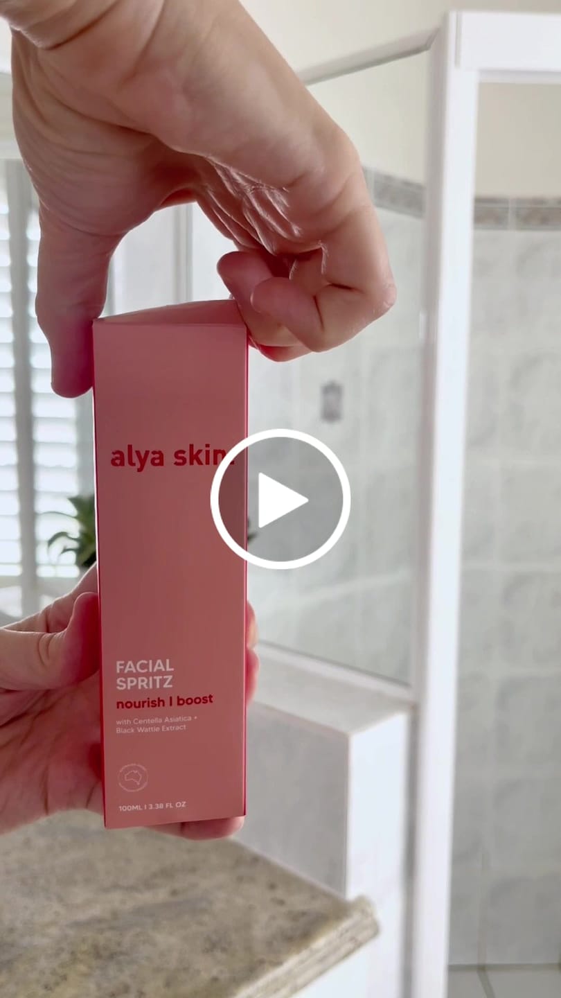Customer video review of Facial Spritz